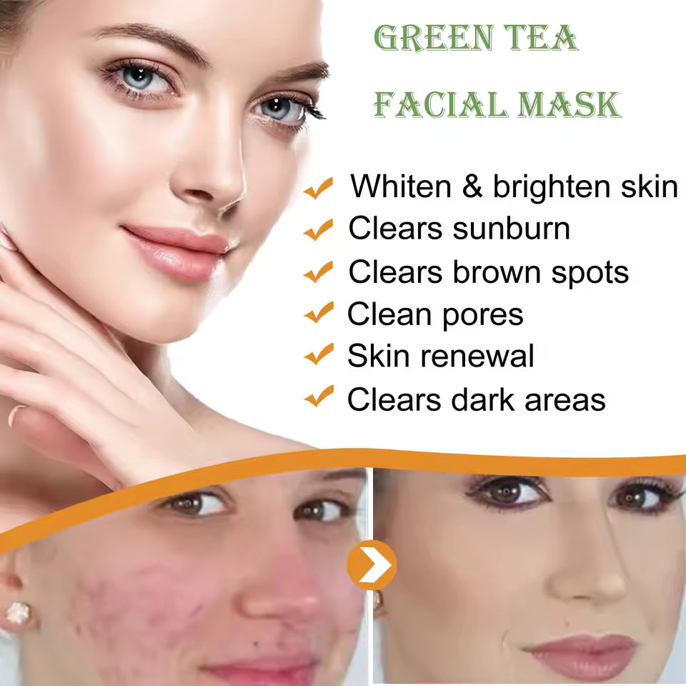 Green Tea Cleansing Stick – Acne, Oil & Blackhead Control, 40g