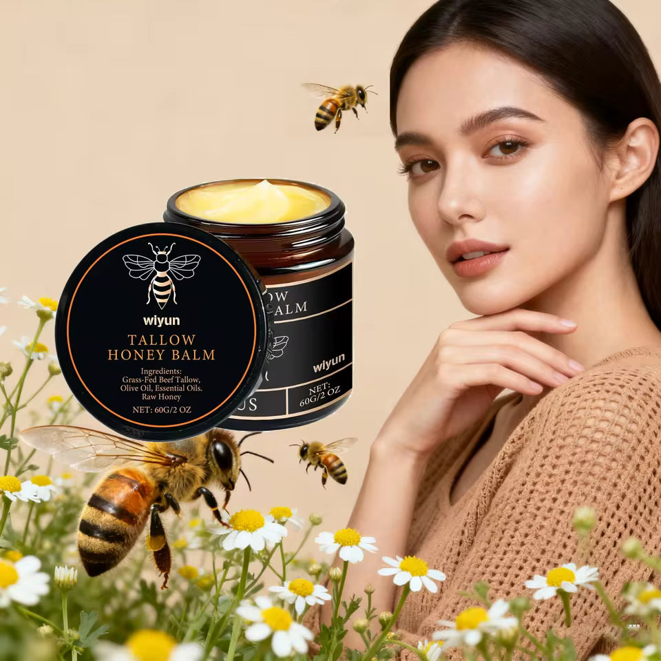 Tallow Honey Balm – Hydrate, Firm & Glow, Face & Body